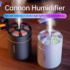 180ML Mini Aroma Diffuser & Humidifier – Essential Oil, Colorful LED Lights