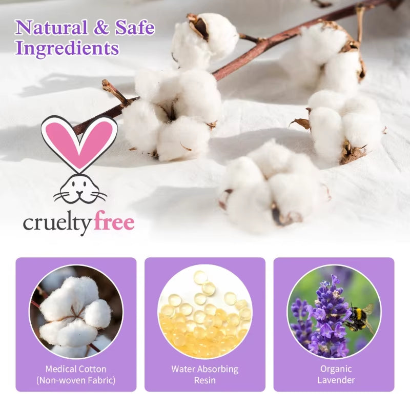 12-Pack Self-Heating Eye Masks – Lavender Scented, Disposable Moisturizing Pads for Daily Relaxation & Sleep