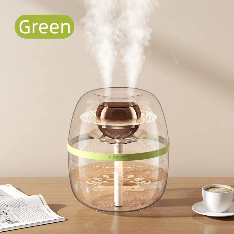 MSS 2-in-1 Air Purifier & Cool Mist Humidifier – Dual Nozzle with Night Light