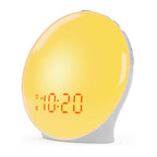 Wake-Up Light Alarm Clock – Sunrise & Sunset Simulation | Digital Clock with Night Light & FM Radio