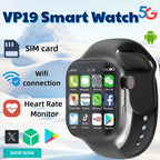 VP19 Smartwatch – Android 10, Rotating Camera, 4G/5G SIM, GPS & Fitness Tracker