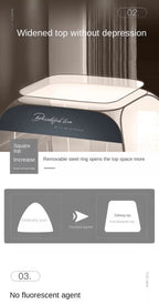 Pop-Up Mosquito Net Canopy – Easy Setup, No Brackets, Ideal for Bedroom & Travel