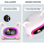Children’s Sleep Training Alarm Clock – OK-to-Wake Light with Soothing Sounds & Wake-Up Timer