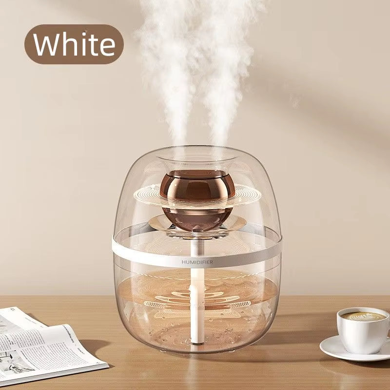 MSS 2-in-1 Air Purifier & Cool Mist Humidifier – Dual Nozzle with Night Light