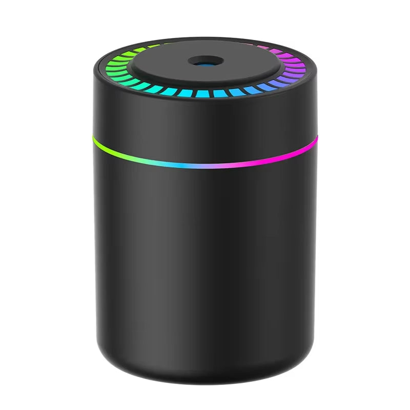 180ML Mini Aroma Diffuser & Humidifier – Essential Oil, Colorful LED Lights