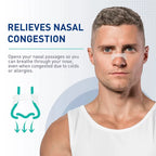 Breath Nasal Strips for Sleep – Strong Anti-Snoring Nose Strips with Lavender Aroma & Air Intake Support