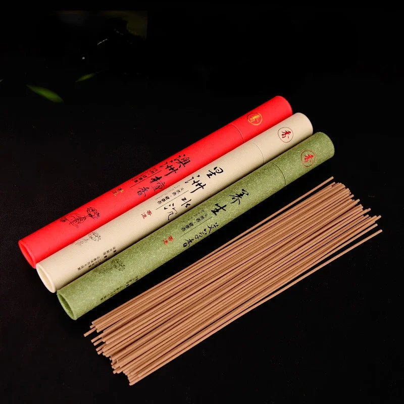 40Pcs Natural Incense Sticks – Sandalwood, Lavender, Green Tea & Rose for Home, Prayer & Aromatherapy