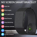 AI Smart Sleep Tracker Bracelet – Fitness Watch with Heart Rate, Stress & Blood Pressure Monitor for Men & Women