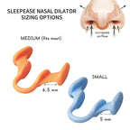 2-Pack Silicone Nasal Dilators – Anti-Snoring Sleep Aid to Improve Breathing & Reduce Snoring