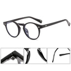 Small Square Blue Light Glasses – Leopard Frame | UV400 Gaming & Computer Eyewear for Men & Women