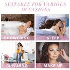 2-Pack Silky Satin Sleep Bonnets – XL Night Caps for Long Hair, Braids & Dreadlocks