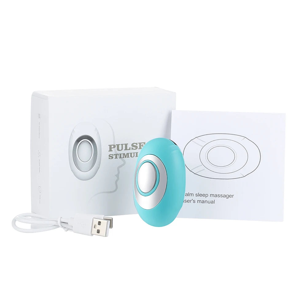 Microcurrent Sleep Aid: Handheld Hypnosis Device for Nighttime Anxiety Relief and Relaxation