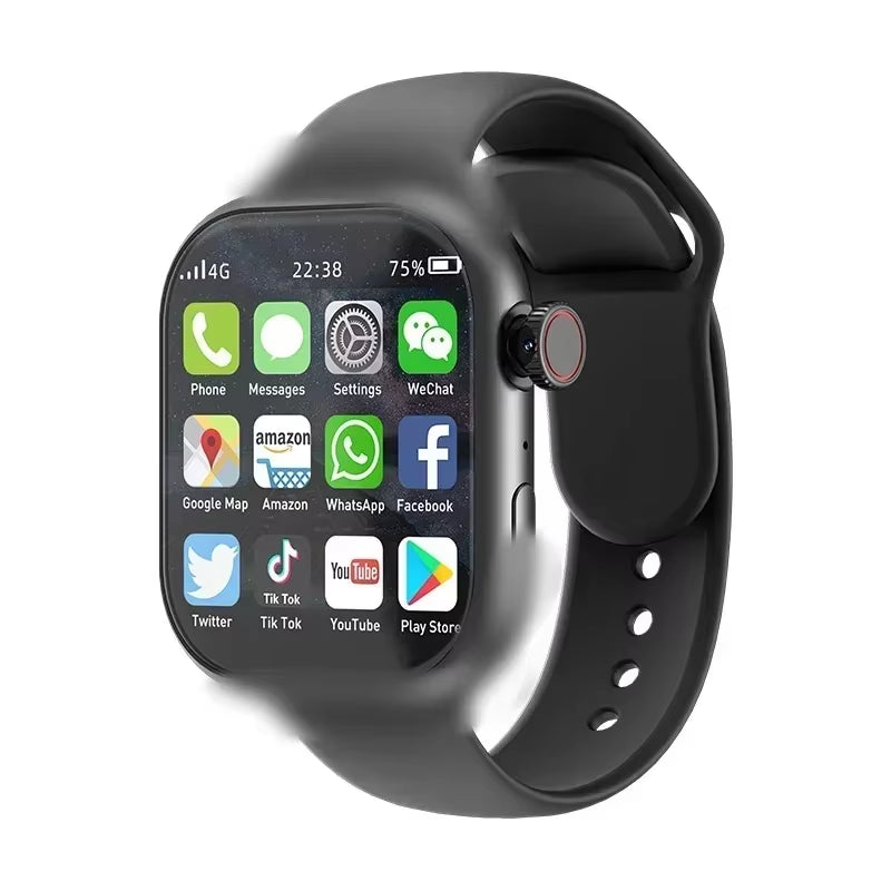 VP19 Smartwatch – Android 10, Rotating Camera, 4G/5G SIM, GPS & Fitness Tracker