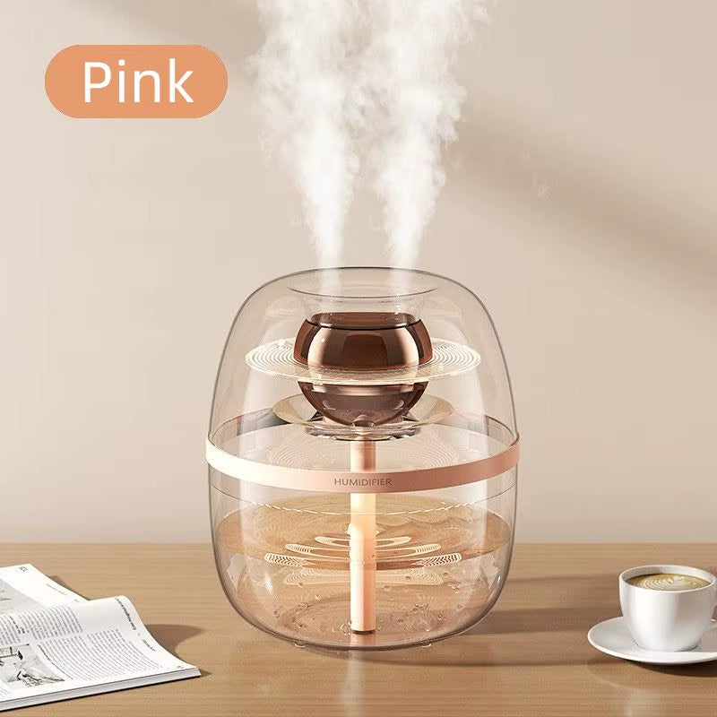 MSS 2-in-1 Air Purifier & Cool Mist Humidifier – Dual Nozzle with Night Light
