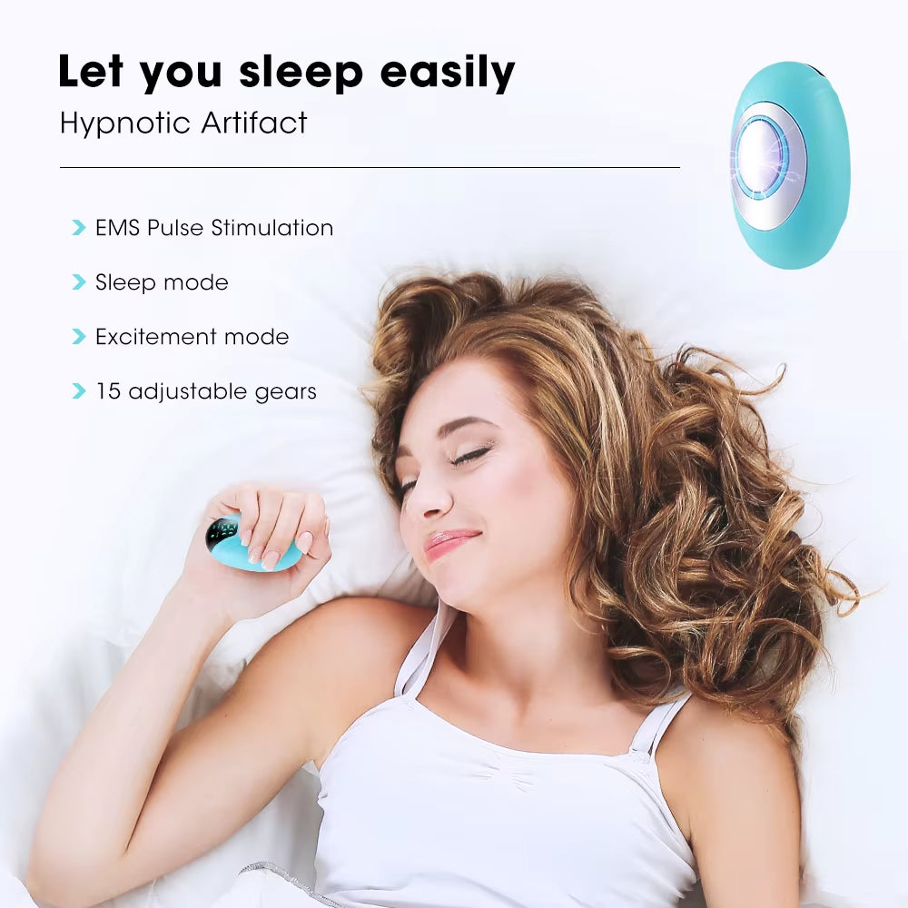 Mini CES Sleep Aid Device – Handheld EMS Microcurrent Pulse for Stress, Anxiety & Insomnia Relief