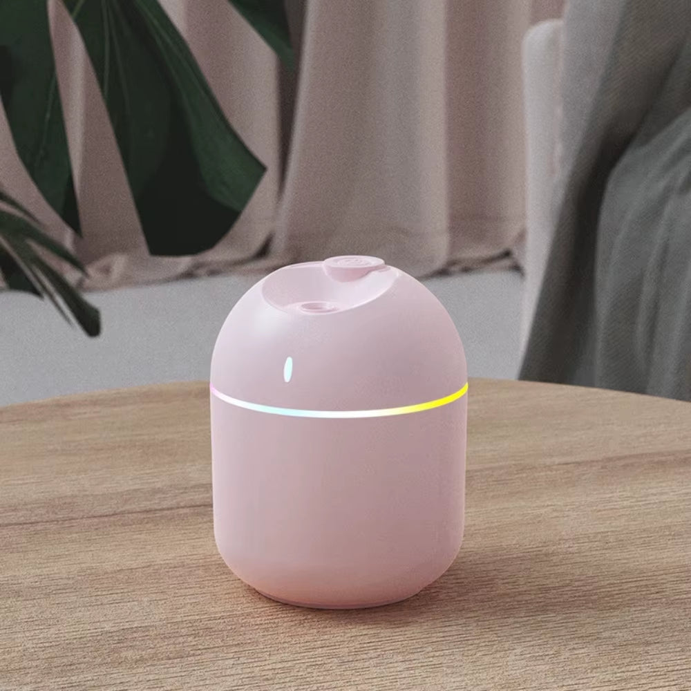 270ML USB Cool Mist Aroma Diffuser & Humidifier – LED Night Light | Auto Shut-Off