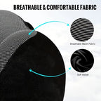 Luxury Travel Neck Pillow – Memory Foam with Hood & Removable Cover for All-Day Comfort