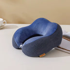 Ergonomic Neck Pillow – U-Shaped Memory Foam Cushion for Travel, Lunch Break & Daily Comfort