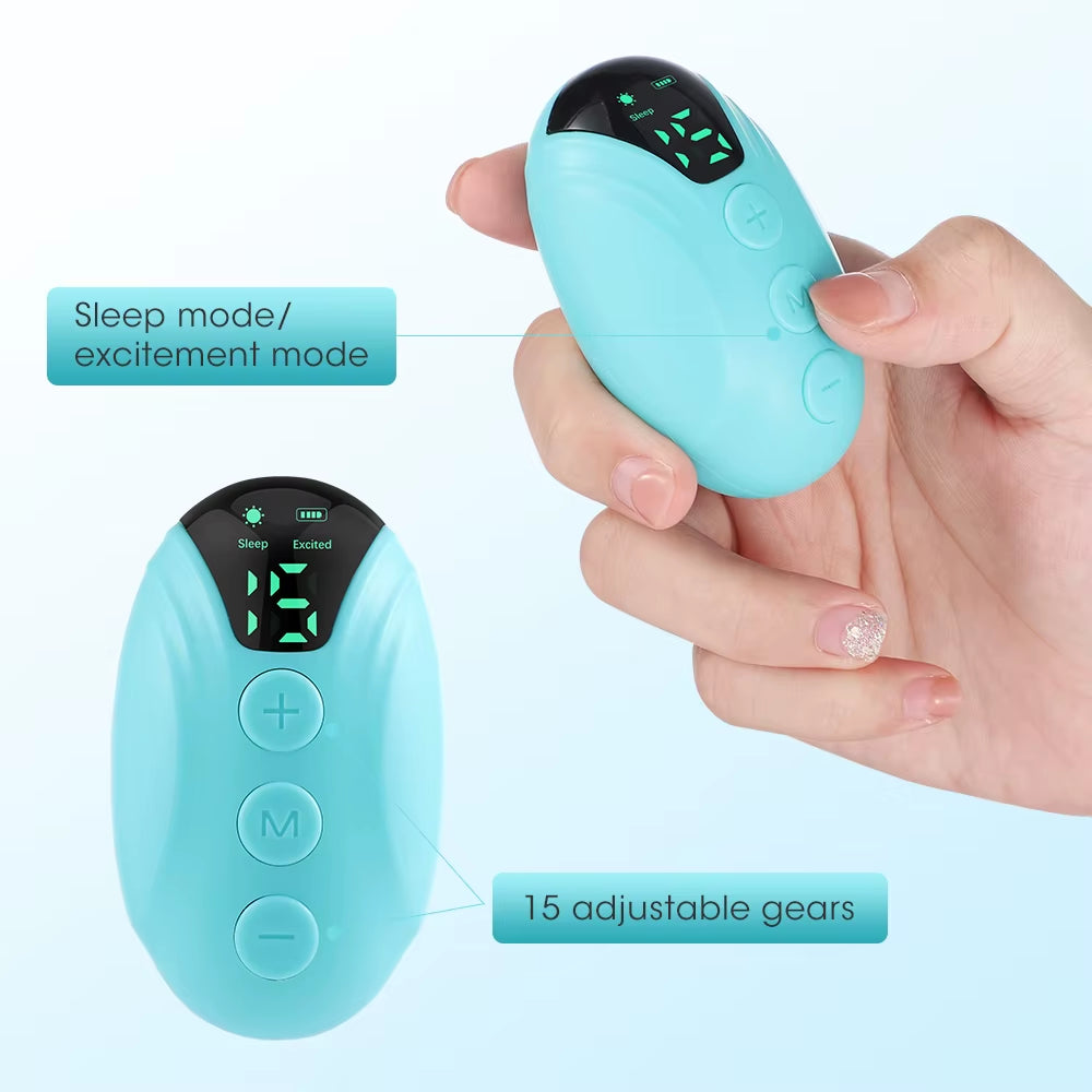 Mini CES Sleep Aid Device – Handheld EMS Microcurrent Pulse for Stress, Anxiety & Insomnia Relief
