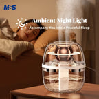 MSS 2-in-1 Air Purifier & Cool Mist Humidifier – Dual Nozzle with Night Light