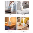 270ML USB Cool Mist Aroma Diffuser & Humidifier – LED Night Light | Auto Shut-Off