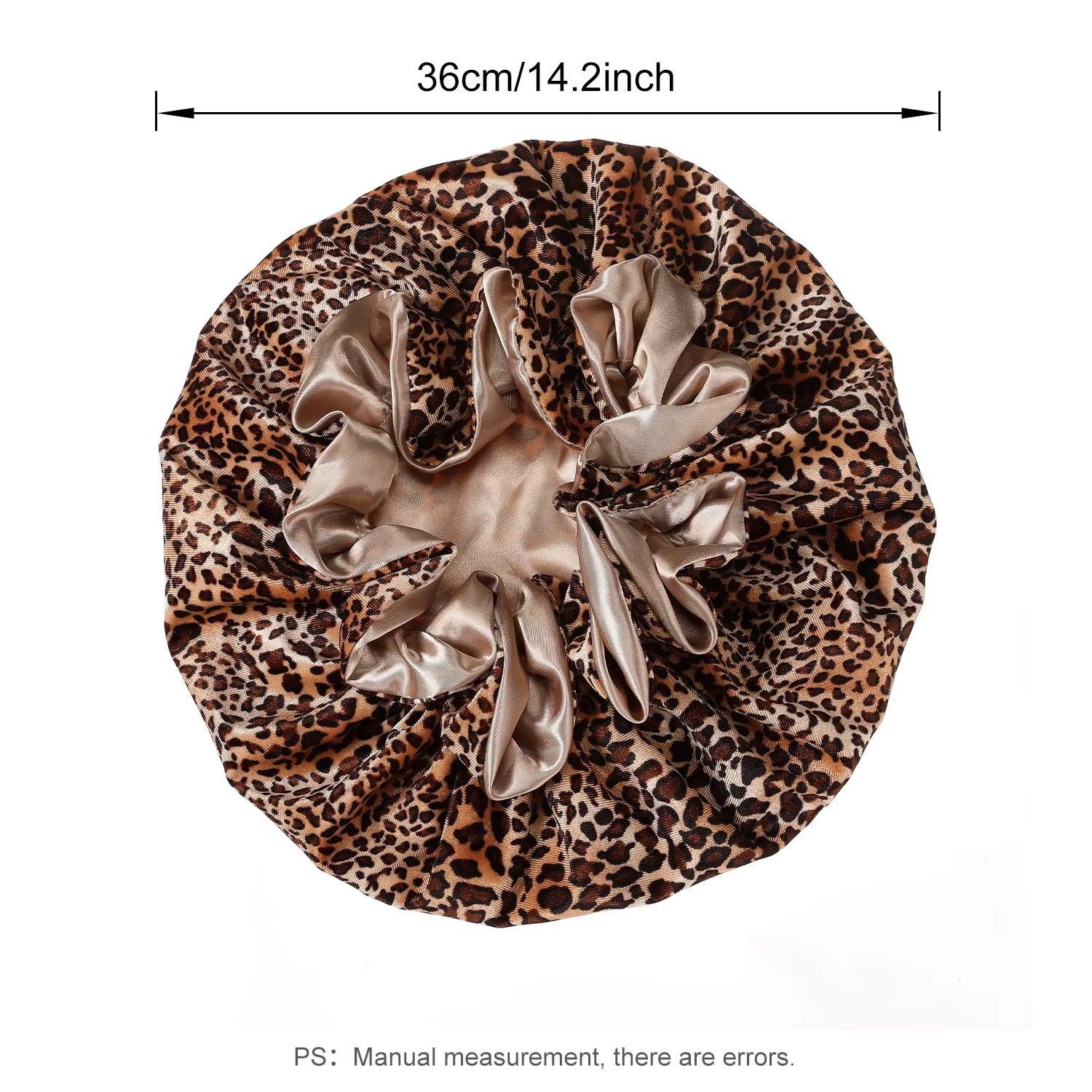 Thickened Silk Hair Wrap – Warm Stretchy Satin Bonnet for Sleeping, Winter & Protective Styles