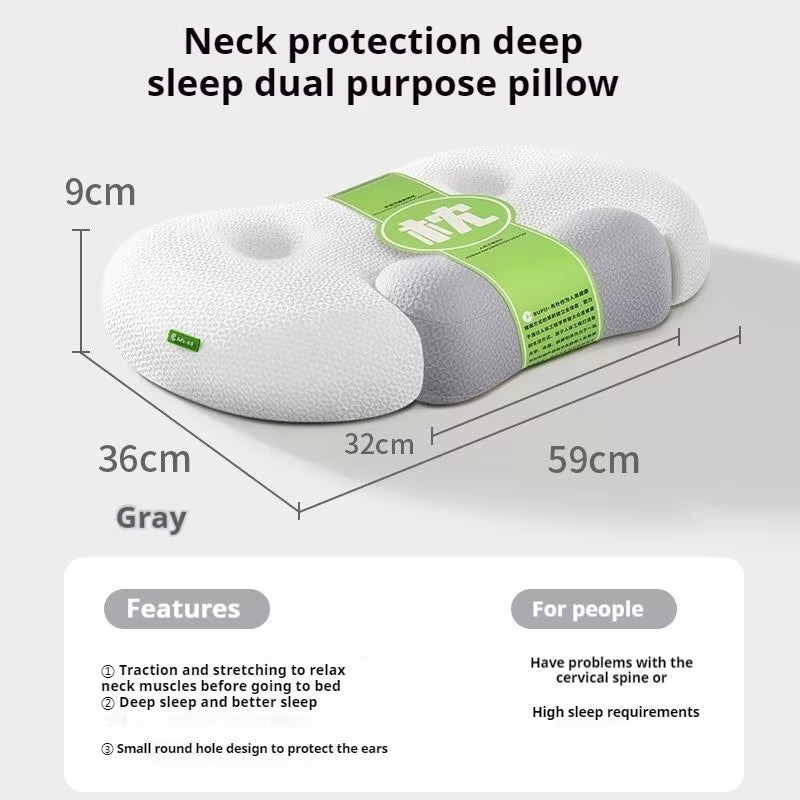 Orthopedic Cervical Pillow – Ergonomic Memory Foam Contour for Neck Pain Relief & Comfortable Sleep