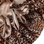 Thickened Silk Hair Wrap – Warm Stretchy Satin Bonnet for Sleeping, Winter & Protective Styles