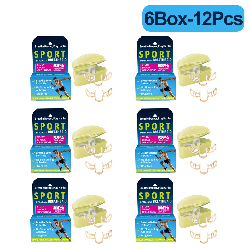 Anti-Snoring Nose Clip – Comfortable Nasal Dilator for Better Sleep & Snore Relief