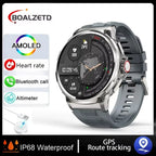 Waterproof Sports Smart Watch – Bluetooth Calling, 1.85" HD Display & Health Features (Holiday Gift Idea)