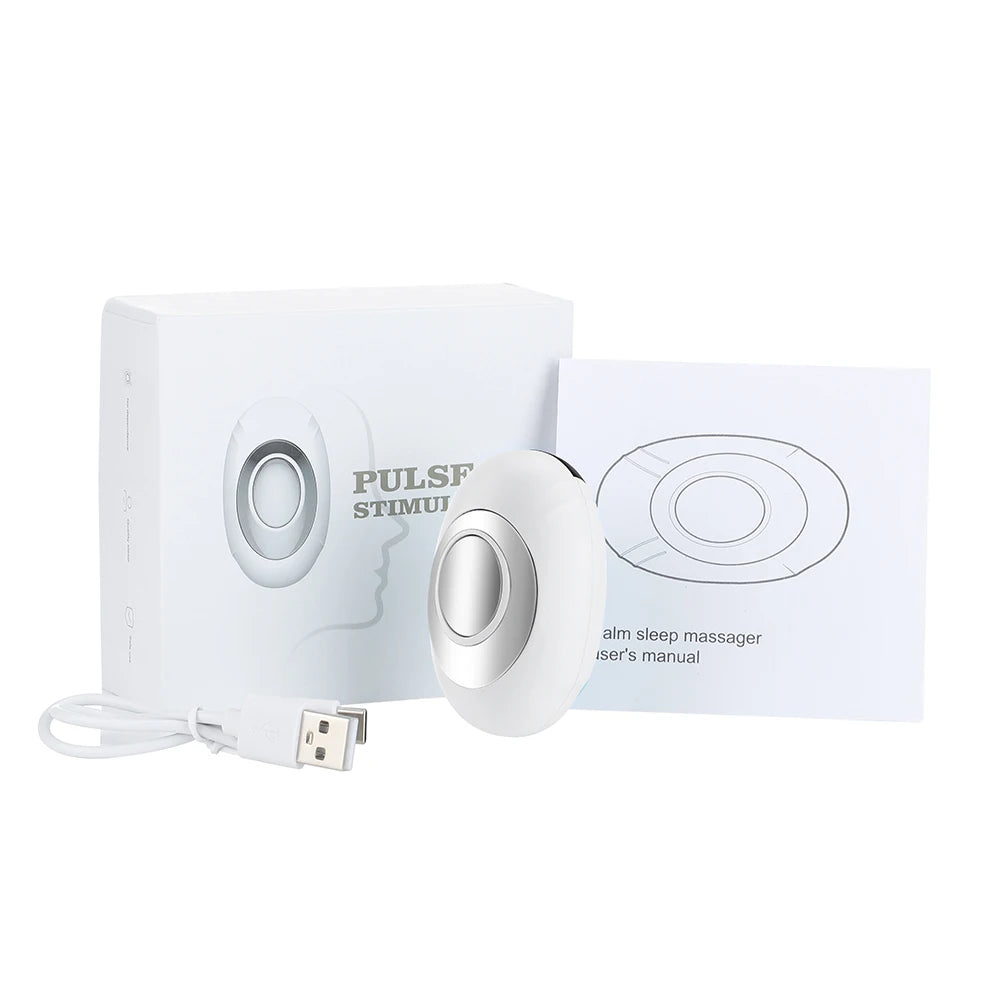 Microcurrent Sleep Aid: Handheld Hypnosis Device for Nighttime Anxiety Relief and Relaxation