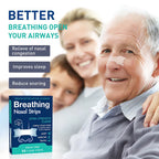 Breath Nasal Strips for Sleep – Strong Anti-Snoring Nose Strips with Lavender Aroma & Air Intake Support