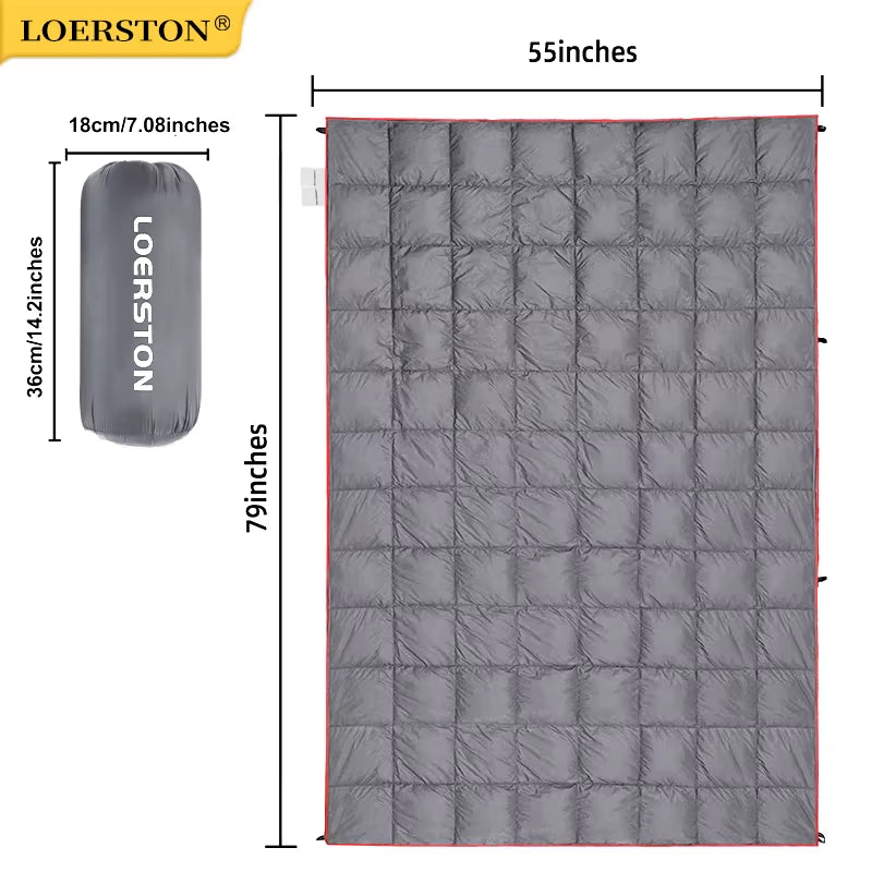 Lightweight Camping Blanket – Four-Season Travel Mat for Winter, Summer, Skiing & Outdoor Adventures