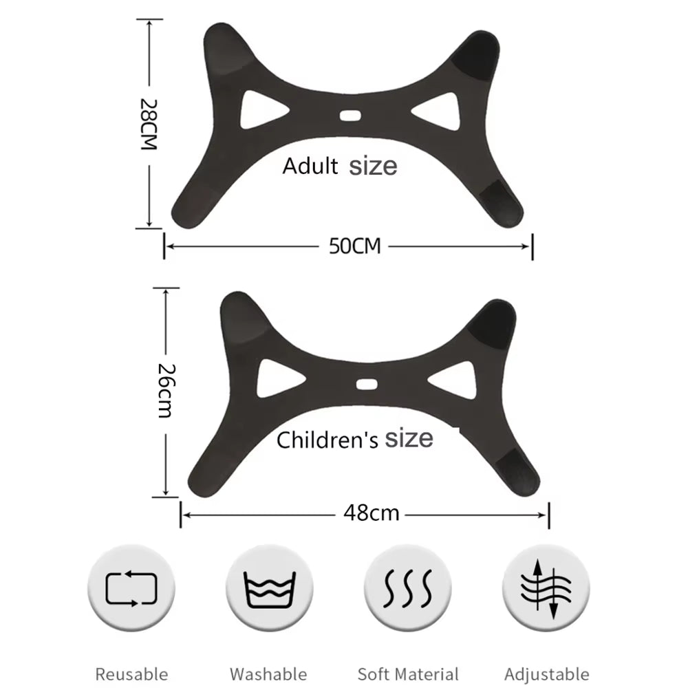 Anti-Snore Chin Strap – Sleep Aid & Face Slimming Support