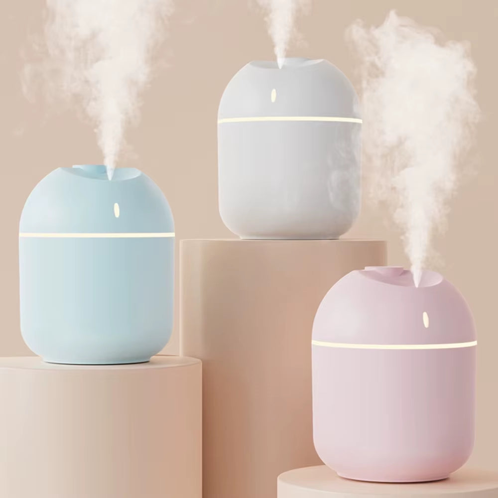 270ML USB Cool Mist Aroma Diffuser & Humidifier – LED Night Light | Auto Shut-Off