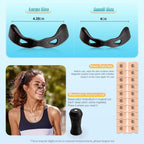 Nasal Breathing Dilator for Sleep & Sports – Magnetic Nose Clip Helps Open Airways & Stop Snoring