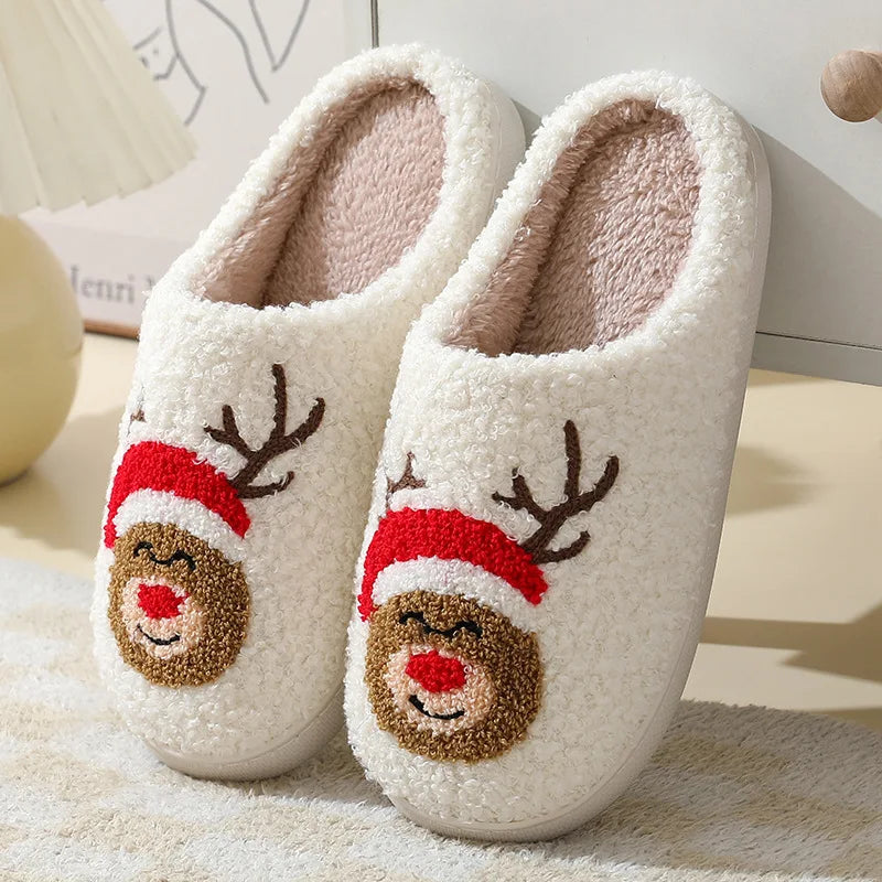 Christmas Slippers – Cute Gingerbread Design for Women & Men