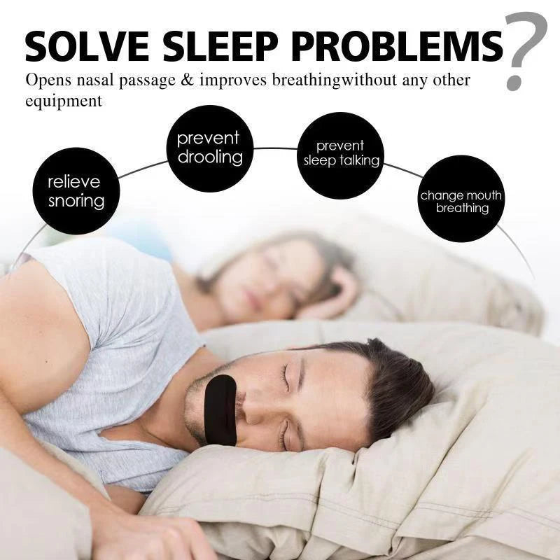 Mouth Tape for Sleeping (30 Pcs) – Reduces Snoring, Promotes Nasal Breathing & Better Sleep Quality