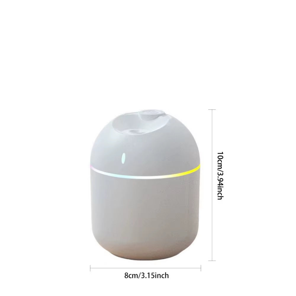 270ML USB Cool Mist Aroma Diffuser & Humidifier – LED Night Light | Auto Shut-Off