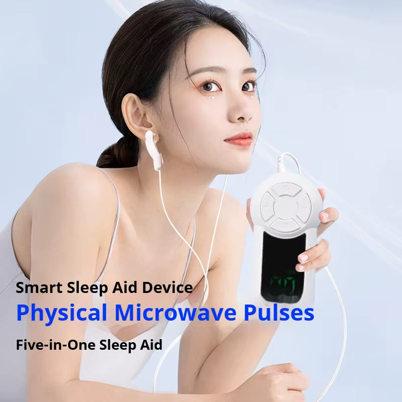 CES Sleep Aid Device – EMS Microcurrent Therapy for Insomnia, Anxiety, Depression & Migraine Relief