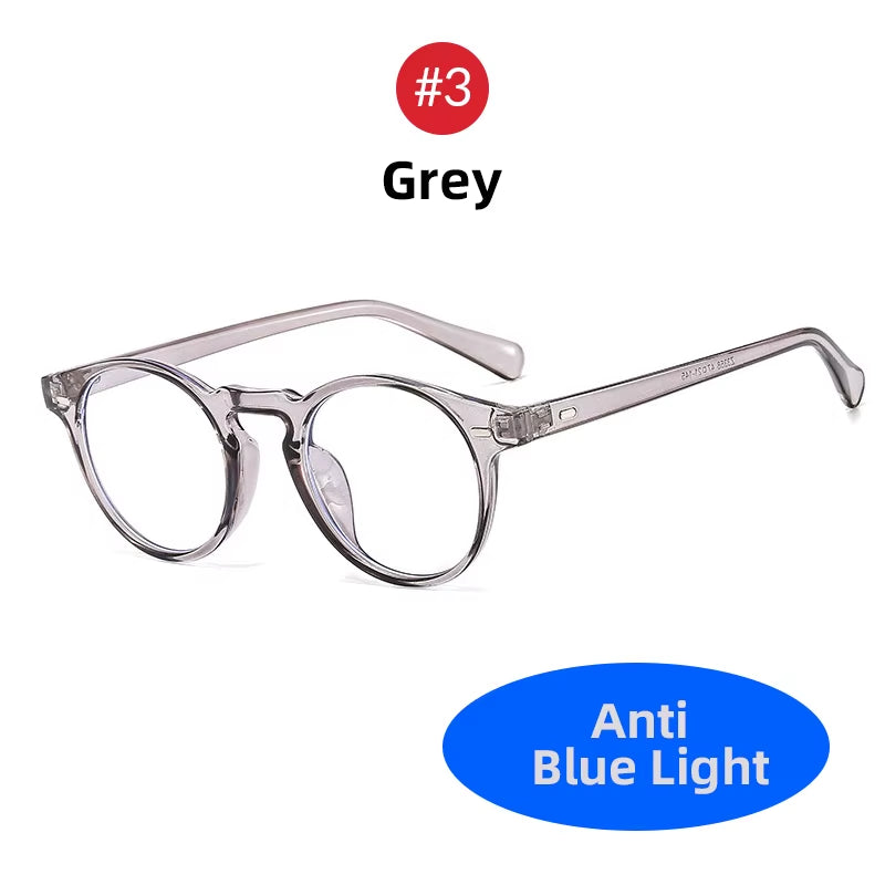 Small Square Blue Light Glasses – Leopard Frame | UV400 Gaming & Computer Eyewear for Men & Women