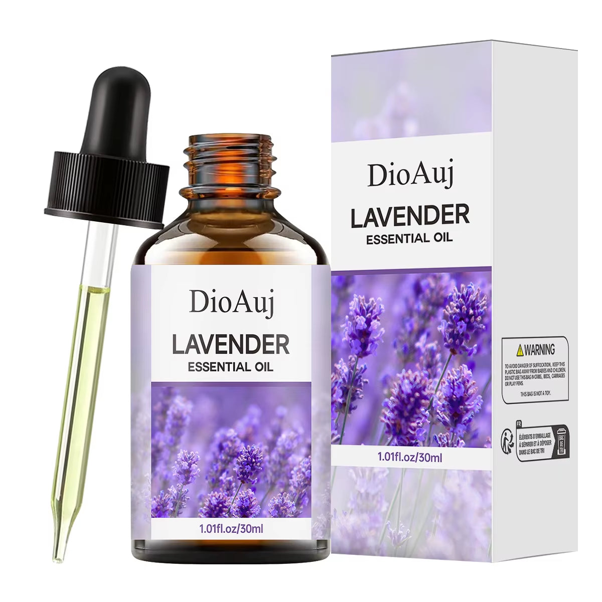 30ML Lavender Essential Oil – For Humidifier, Aromatherapy, Skin & Hair Care, Massage & Relaxation