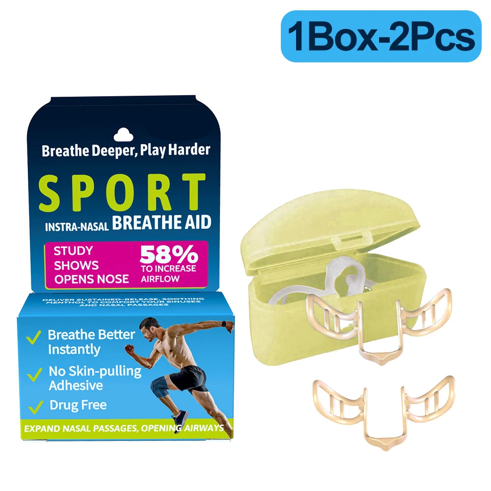 Anti-Snoring Nose Clip – Comfortable Nasal Dilator for Better Sleep & Snore Relief