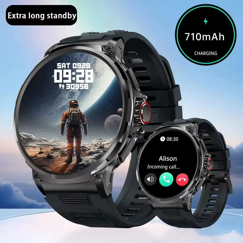 Waterproof Sports Smart Watch – Bluetooth Calling, 1.85" HD Display & Health Features (Holiday Gift Idea)