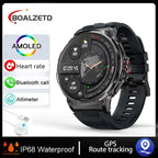 Waterproof Sports Smart Watch – Bluetooth Calling, 1.85" HD Display & Health Features (Holiday Gift Idea)