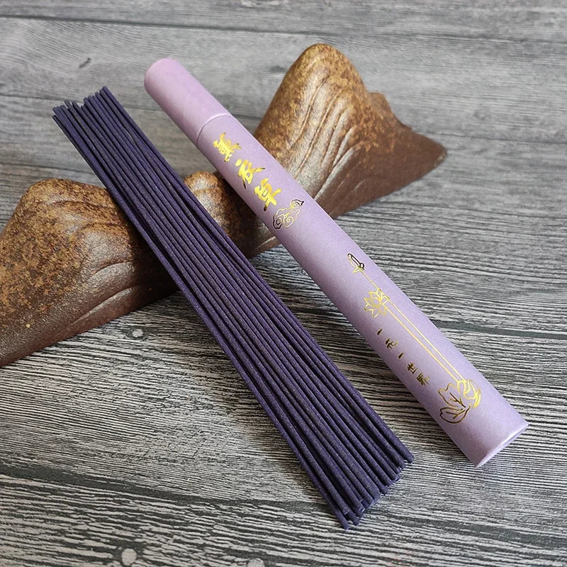 40Pcs Natural Incense Sticks – Sandalwood, Lavender, Green Tea & Rose for Home, Prayer & Aromatherapy