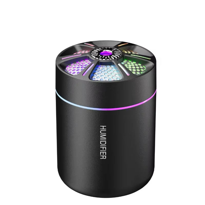 180ML Mini Aroma Diffuser & Humidifier – Essential Oil, Colorful LED Lights