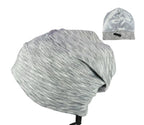 Silk Satin Night Hat – Adjustable Baggy Bonnet for Men & Women