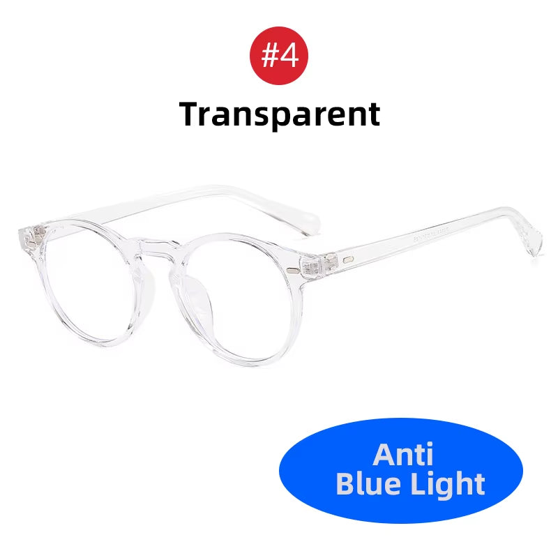 Small Square Blue Light Glasses – Leopard Frame | UV400 Gaming & Computer Eyewear for Men & Women