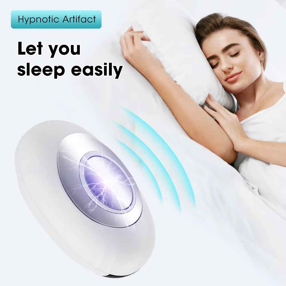 Microcurrent Sleep Aid: Handheld Hypnosis Device for Nighttime Anxiety Relief and Relaxation